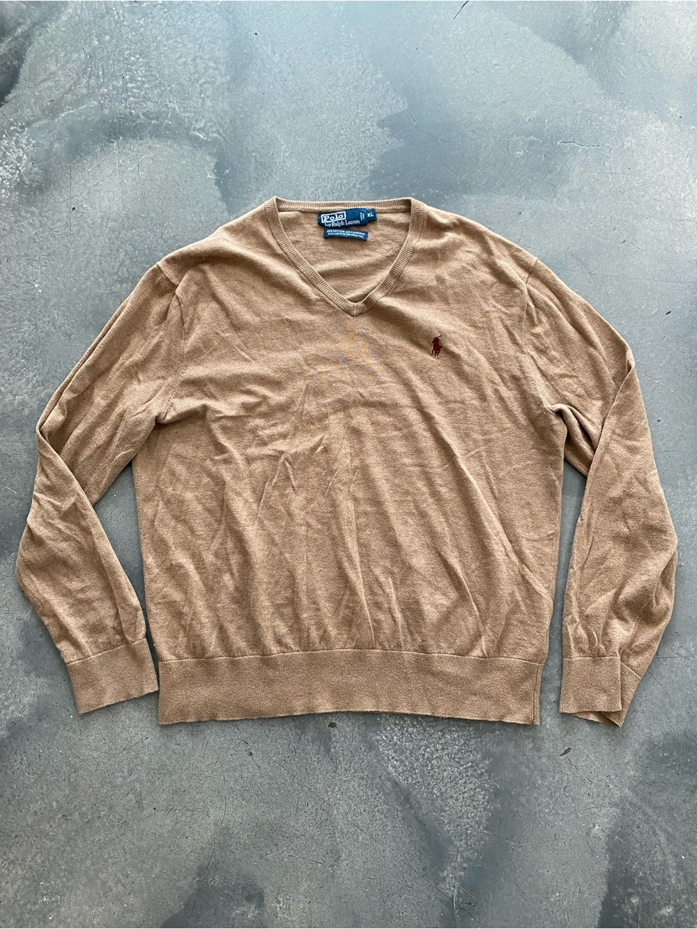 Ralph Lauren Performance V-Neck Jumper Sz XL Mens
(Jun A-1) - Picture 2 of 4